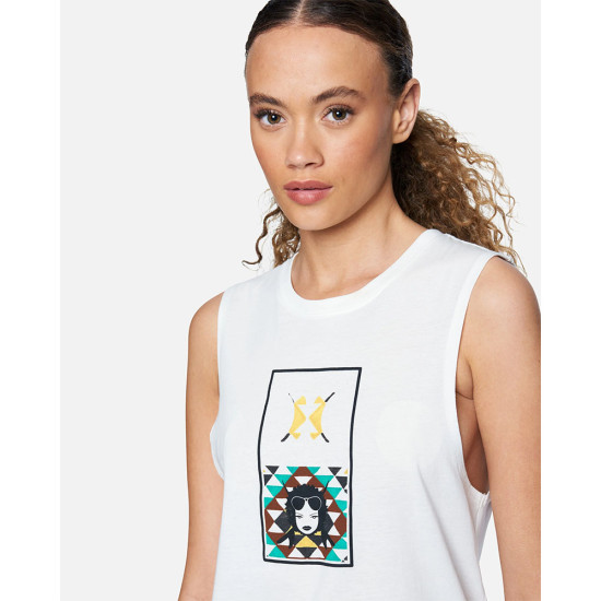 Hurley Γυναικεία αμάνικη μπλούζα X Black Girls Surf Washed Muscle Tank Top